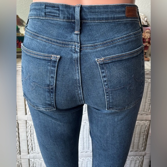 Adriano Goldschmied the Harper Essentials Straight Jeans Blue wash Size 26 - Picture 4 of 11